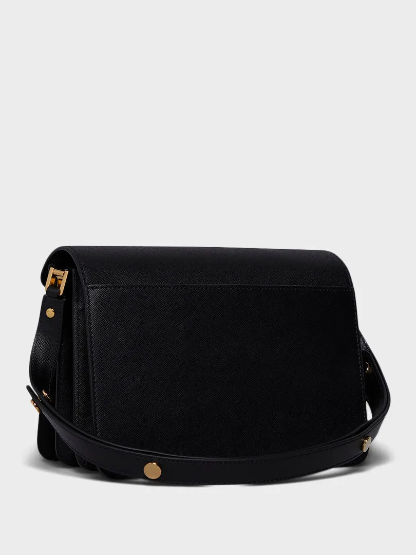 Trunk Bag in Black Grained