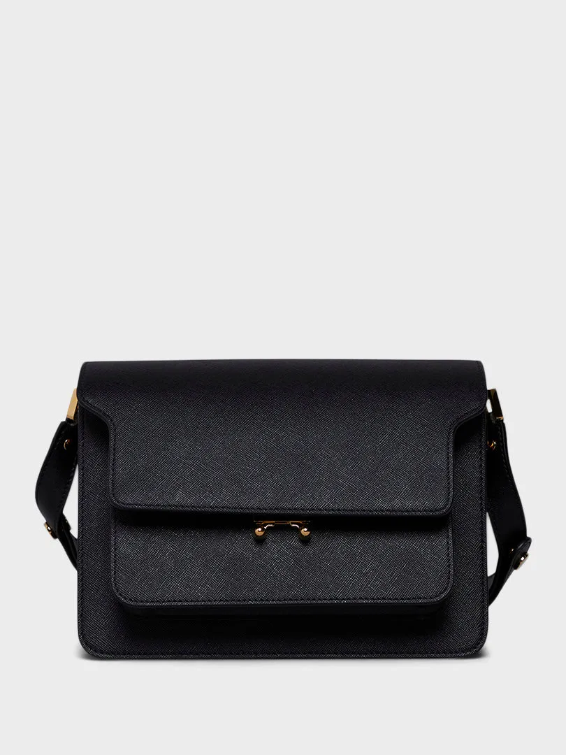 Trunk Bag in Black Grained