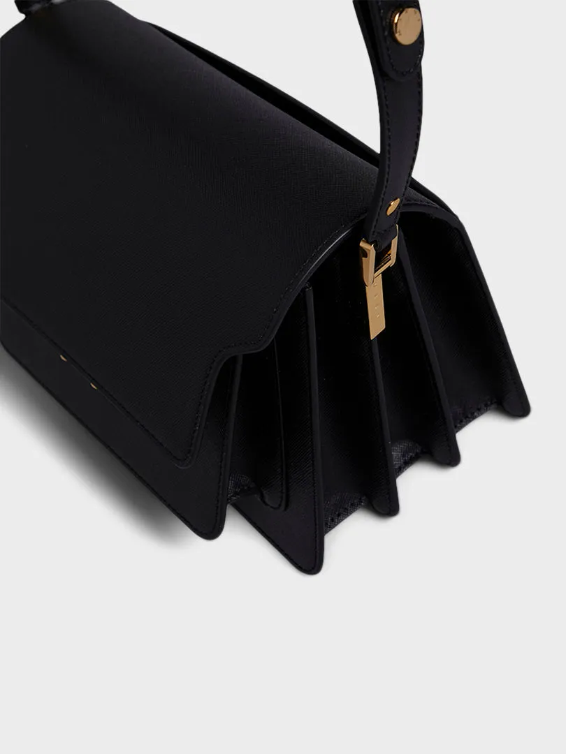 Trunk Bag in Black Grained