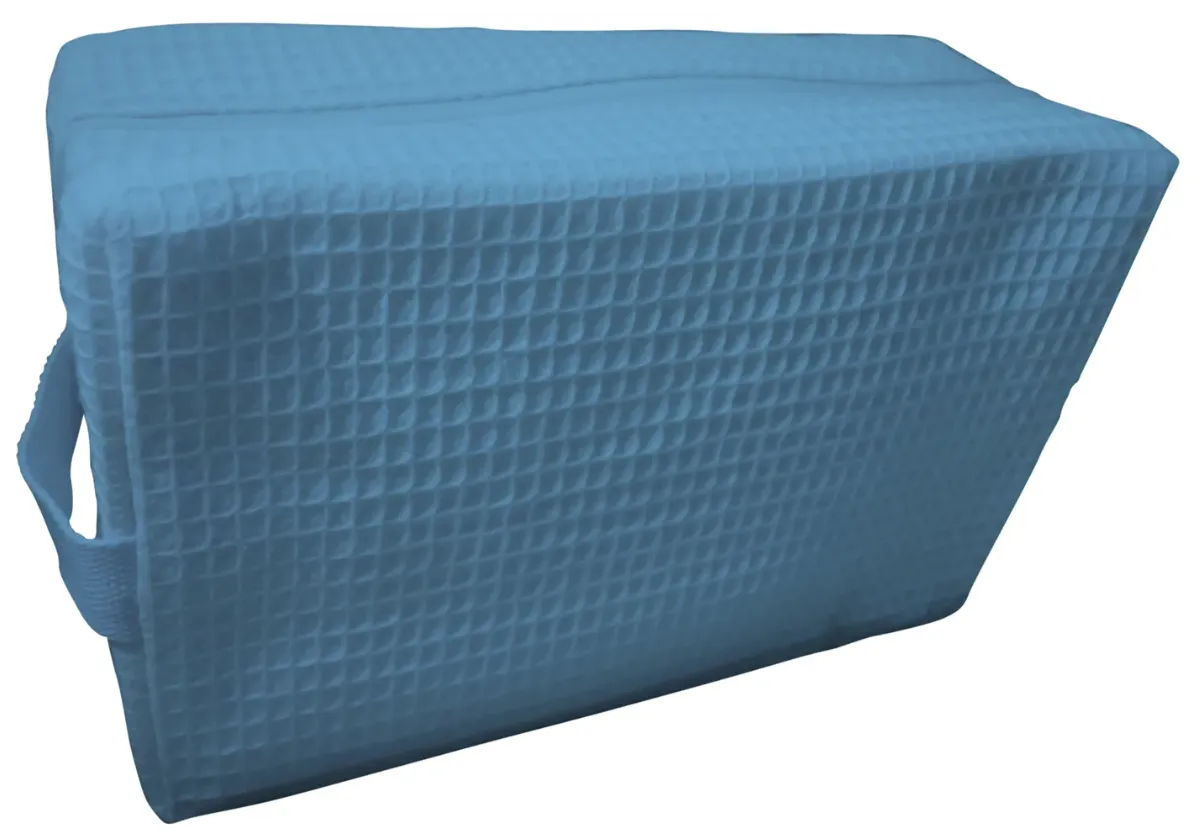 Waffle Weave Cosmetic Bag