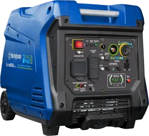 Westinghouse iGen4500DFcv Inverter Generator 3700W/4500W 30 Amp Recoil Start Dual Fuel with CO Sensor New