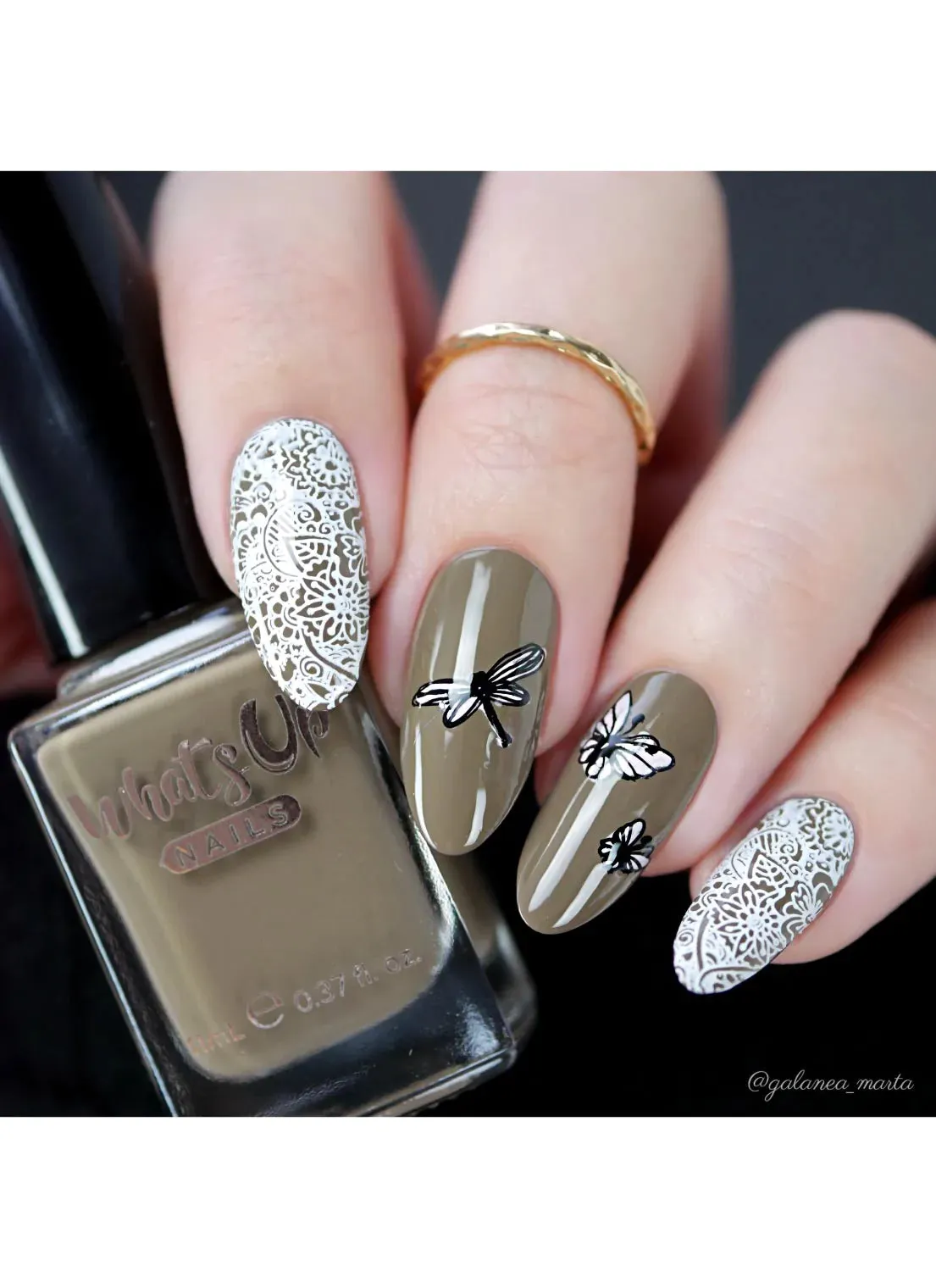 Whimsical By Nature -  Uber Chic Stamping Plate