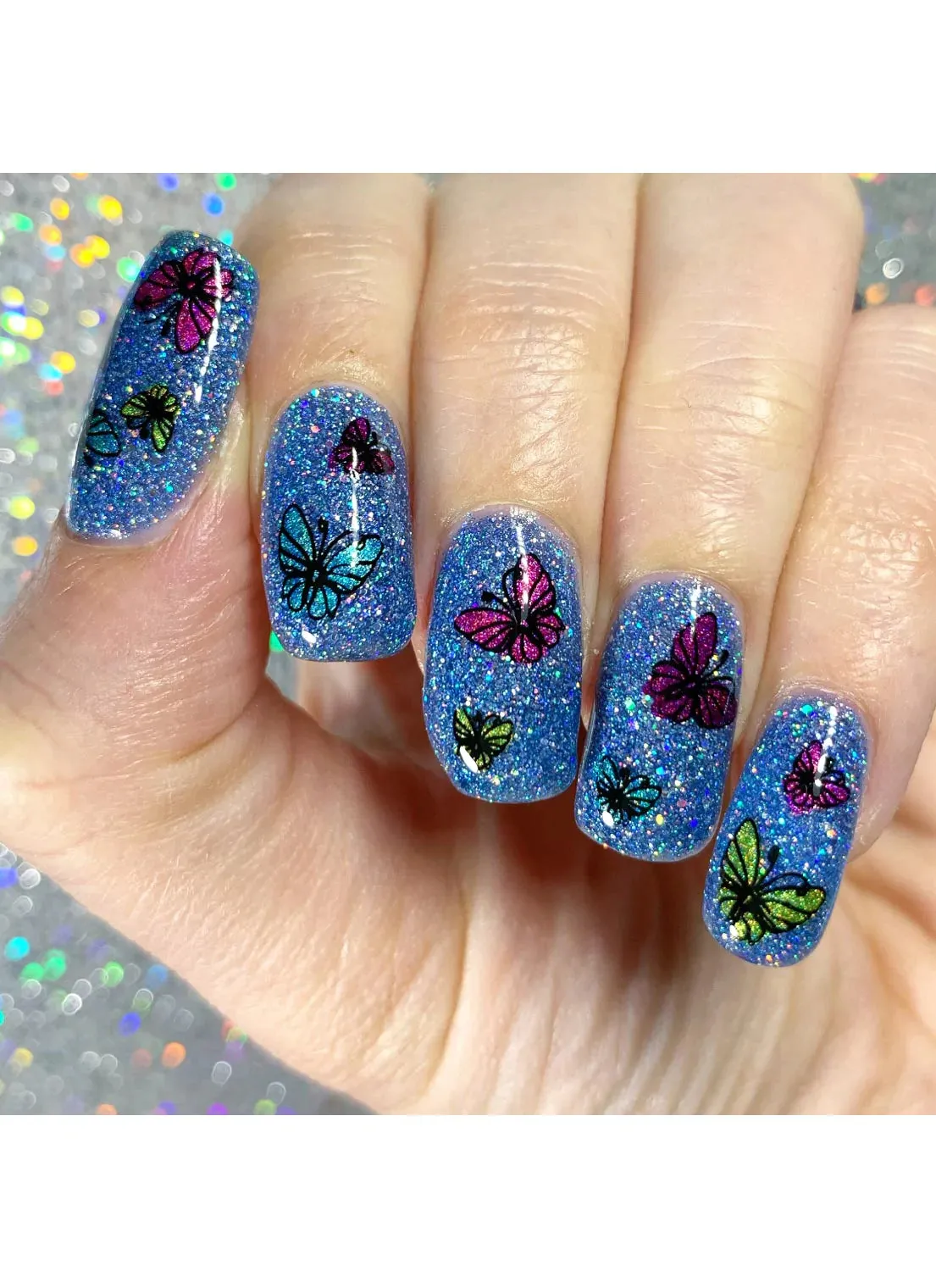 Whimsical By Nature -  Uber Chic Stamping Plate