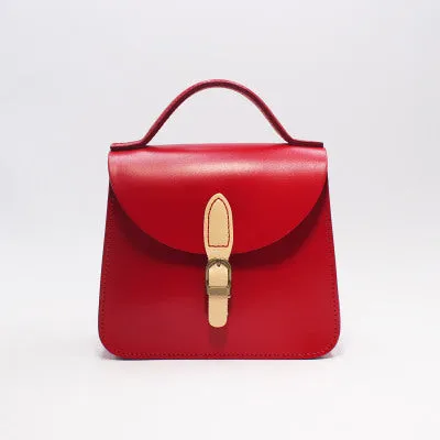 Womens Green Leather Handbags Crossbody Bags Shoulder Bag for Women