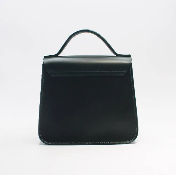 Womens Green Leather Handbags Crossbody Bags Shoulder Bag for Women