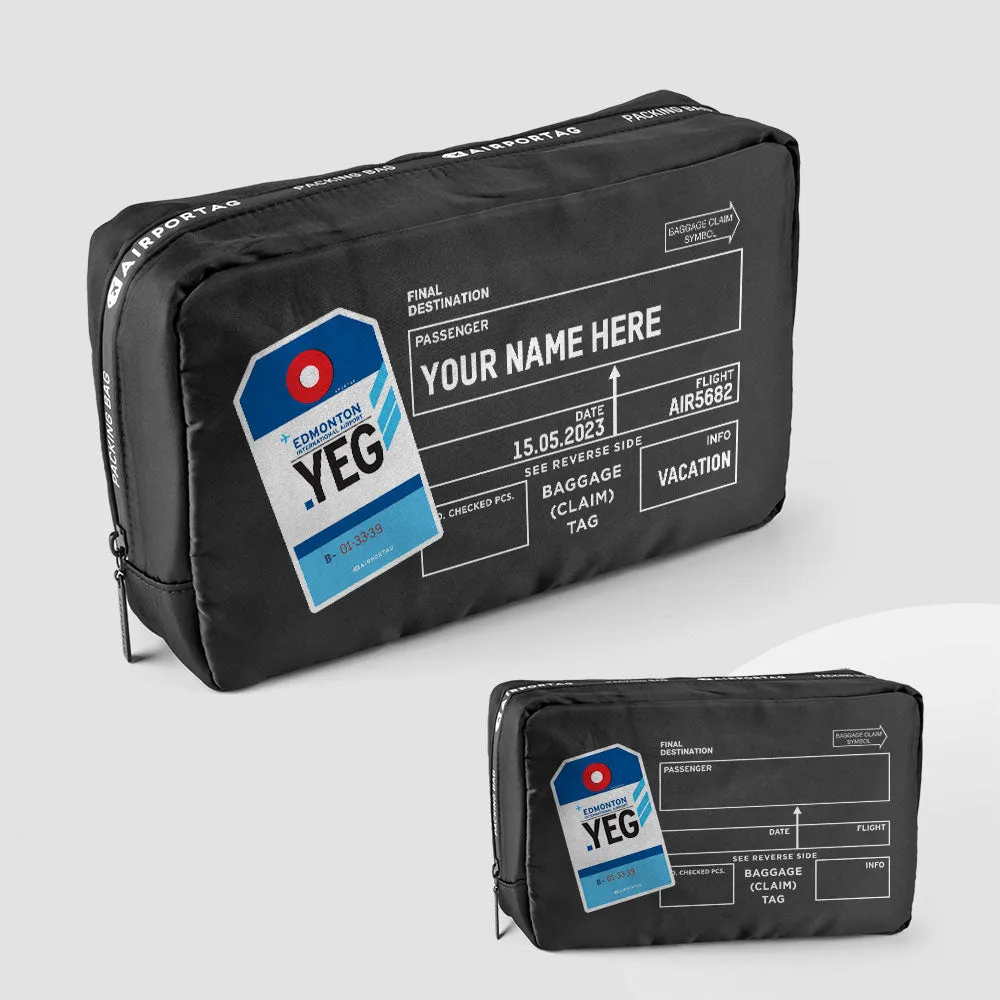 YEG - Packing Bag