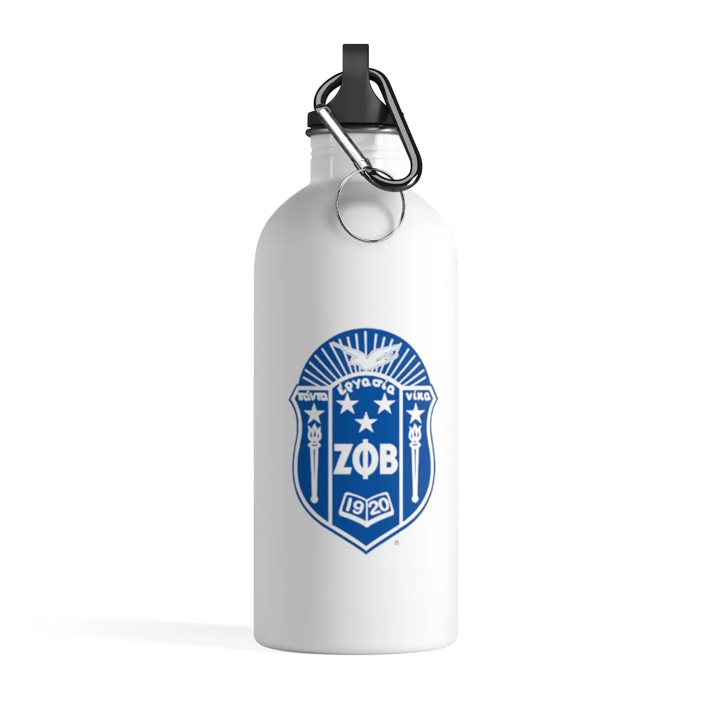 Zeta Phi Beta Stainless Steel Water Bottle